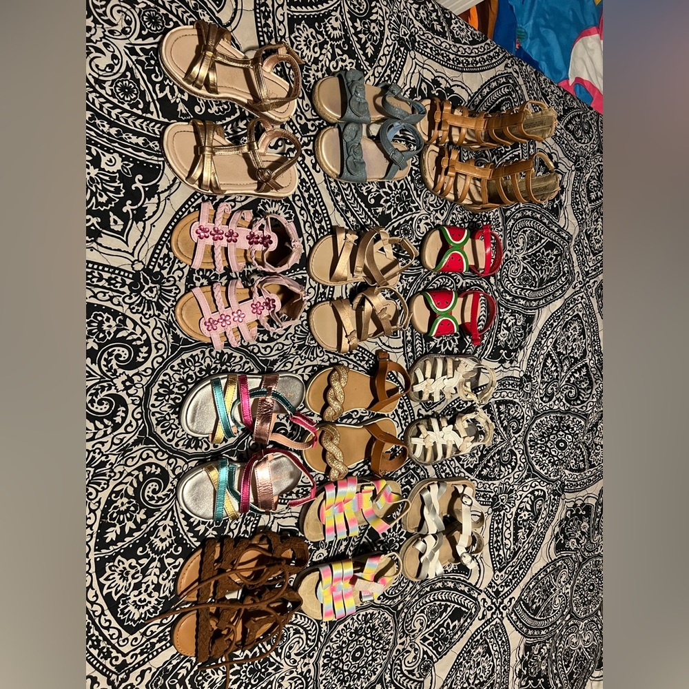 Toddler girl sandle bundle